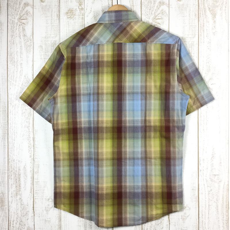 【Men's XS ブルー系】 Pendleton ( ペンドルトン ) ショートスリーブ ウェーブ シャツ Men's  コットン ショートスリーブシャツ インナー シャツ トップス ウェア