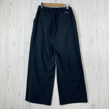 【Women's M ブラック系】 Columbia ( コロンビア ) デビルズ ブラッシュ ワイド パンツ Devils Brush Wide Pant ポリエステル ウェア ボトムス ロングパンツ ソフトシェル Omni-Shield ( オムニシールド ) z0