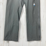 【Men's M グレー系】 Montbell ( モンベル ) ストレッチ レイン フルジップ パンツ Stretch Rain Full Zip Pants ナイロン ウェア ボトムス ロングパンツ レインシェル z00059564  レインシェル ロングパン
