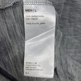 【Men's L グレー系】 Yamatomichi ( 山と道 ) 100%メリノ ライト スリーブレス 100% Merino Light Sleeveless メリノウール ウェア トップス インナー シャツ タンクトップ ノースリーブシャツ z000585