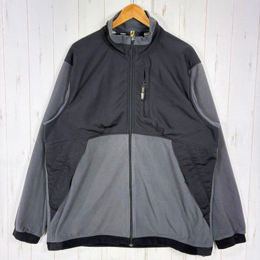 【Men's XL グレー系】 2000s Rei ( アールイーアイ ) レインフォースド フリース ジャケット Reinforced Fleece Jacket 入手困難 ポリエステル ウェア トップス アウター ジャケット フリース z00061480  フリ