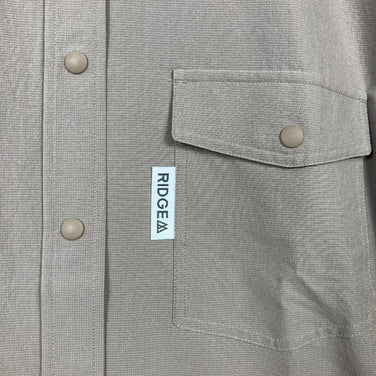 Men's Small Brown Ridge Mountain Gear Basic Long Sleeve Shirt, Tawny Brown, Polyester, Top, Undershirt