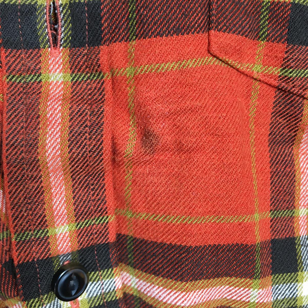 【Men's S オレンジ系】 Patagonia ( パタゴニア ) ロングスリーブ ライトウェイト フィヨルド フランネル シャツ Long Sleeve Lightweight Fjord Flannel Shirt 54020 International M