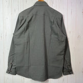 Men's Camicia Manica Lunga Shirt, Size 38, Navy. This long-sleeved shirt is made of synthetic fibers and is suitable for both men and women. Product code: z00054706.