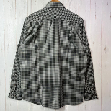 Men's Camicia Manica Lunga Shirt, Size 38, Navy. This long-sleeved shirt is made of synthetic fibers and is suitable for both men and women. Product code: z00054706.