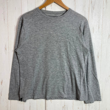 【Women's M グレー系】 Duckworth（ダックワース） ヴェイパー ティー Vapor Tee メリノウール ウェア トップス インナー シャツ ショートスリーブTシャツ クルーネック ウール z00053837  ウール ショートスリーブTシャツ クル