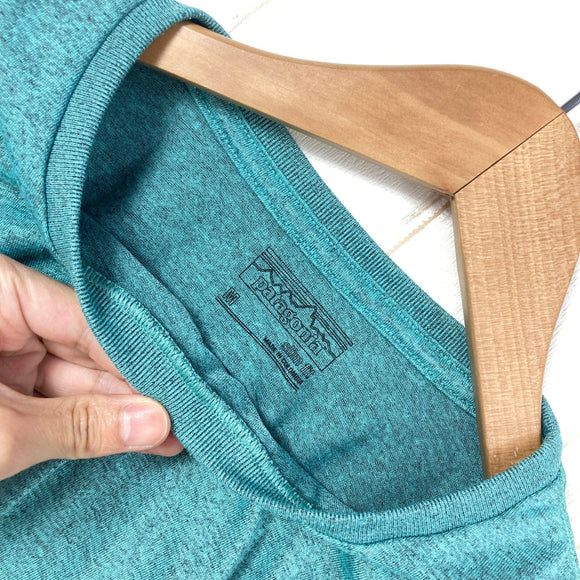 【Men's M グリーン系】 2020 Patagonia ( パタゴニア ) ハイブリッド ポケット レスポンシビリティー Hybrid Pocket Responsibili-Tee LBYG ポリエステル ウェア トップス インナー シャツ ショートスリーブ