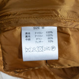 【Men's M ブラウン系】 Nanga ( ナンガ ) ダウン ティーシャツ Down Tee Short ダウン Asian Men's ダウンインサレーション アウター ジャケット トップス ウェア - 【公式】2ndGEAR（セカンドギア）Webショップ【登山用品・アウトドア用品専門 買取販売店】