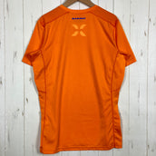【Men's M オレンジ系】 Mammut ( マムート ) メンヒ ライト ティーシャツ Moench Light T-Shirt アイガーエクストリームシリーズ ポリエステル ウェア トップス インナー シャツ ショートスリーブTシャツ クルーネック 化繊 z