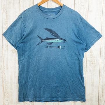 【Men's L ブルー系】 Patagonia ( パタゴニア ) フライングフィッシュ オーガニック コットン Tシャツ 入手困難 オーガニックコットン ウェア トップス インナー シャツ ショートスリーブTシャツ クルーネック コットン z00050987 - 【公式】2ndGEAR（セカンドギア）Webショップ【登山用品・アウトドア用品専門 買取販売店】