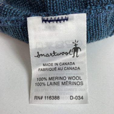均码海军蓝 Smartwool 美利奴羊毛针织帽 (z00055635)