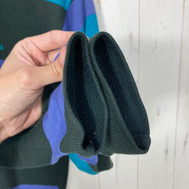 【Men's M ネイビー系】 Montbell ( モンベル ) ロングスリーブ ボーダー シャツ ウェア トップス インナー シャツ ロングスリーブシャツ 化繊 z00060630  化繊 ロングスリーブシャツ インナー シャツ トップス ウェア