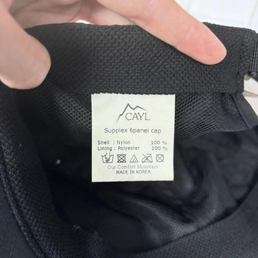 【OneSize ブラック系】 Cayl ( ケイル ) サプレックス 6パネル キャップ Supplex 6panel Cap ナイロン ウェア ウェア小物 ヘッドウェア キャップ z00057948  キャップ ヘッドウェア ウェア小物 ウェア