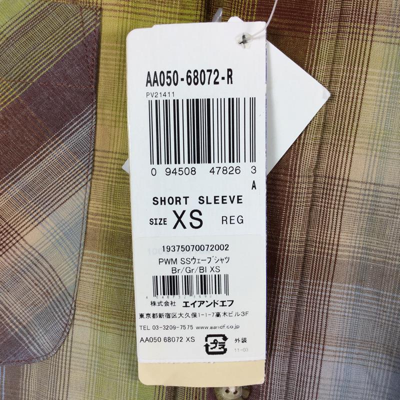 【Men's XS ブルー系】 Pendleton ( ペンドルトン ) ショートスリーブ ウェーブ シャツ Men's  コットン ショートスリーブシャツ インナー シャツ トップス ウェア