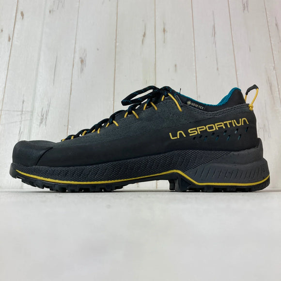 【Men's 25.5cm グレー系】 La Sportiva ( ラ・スポルティバ ) トラバース 4 エボ ゴアテックス TX4 Evo GTX カーボン / バンブー GORE-TEX Vibram MEGAGRIP リソール対応 フットウェア アプローチシューズ z