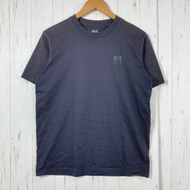 【Men's L ブラック系】 Jackwolfskin ( ジャックウルフスキン ) ・カラビナ・ナーディマウンテンワークス ショートスリーブティー 計3点セット バルク販売 卸売り ウェア トップス インナー シャツ ショートスリーブTシャツ クルーネック コッ