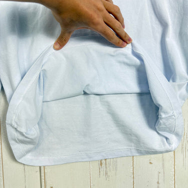 【Men's XS ホワイト系】 2021 Patagonia ( パタゴニア ) ロングスリーブ P-6 ロゴ レスポンシビリティー Long-Sleeved P-6 Logo Responsibili-Tee WHI リサイクルコットン混 コットン ウェア トップ