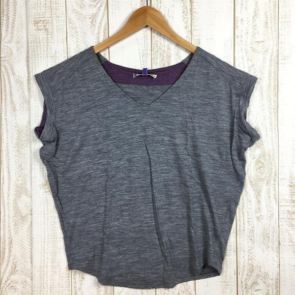 【Women's XS グレー系】 Ibex ( アイベックス ) メリノウール カットソー Tシャツ トップス アメリカ製 International Women's ウール ショートスリーブTシャツ クルーネック インナー シャツ トップス ウェア - 【公式】2ndGEAR（セカンドギア）Webショップ【登山用品・アウトドア用品専門 買取販売店】