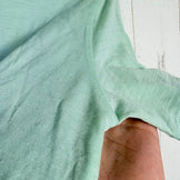 【Women's S グリーン系】 Patagonia ( パタゴニア ) ウィメンズ キャプリーン クール メリノ ブレンド グラフィック シャツ Women's Capilene Cool Merino Blend Graphic Shirt ウール混 吸湿発散 速