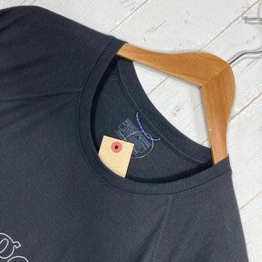 【Men's XL ブラック系】 2024 Patagonia ( パタゴニア ) キャプリーン クール トレイル グラフィック シャツ Capilene Cool Trail Graphic Shirt OTBK ポリエステル ウェア トップス インナー シャツ シ