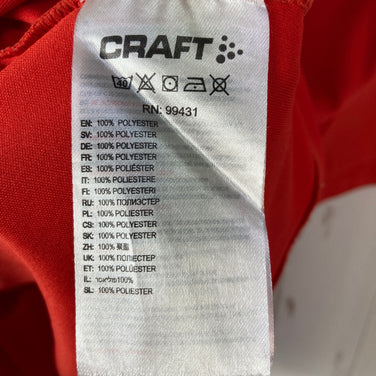 【Men's S オレンジ系】 Craft ( クラフト ) コア エッセンス ロゴティー Core Essence Logo Tee ポリエステル ウェア トップス インナー シャツ ショートスリーブTシャツ クルーネック 化繊 z00059878  化繊 ショー