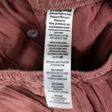 【Women's S レッド系】 Patagonia ( パタゴニア ) アイランド ヘンプ ビーチ パンツ Island Hemp Beach Pants ヘンプ 56591 International Women's SLRO ボトムス ウェア - 【公式】2ndGEAR（セカンドギア）Webショップ【登山用品・アウトドア用品専門 買取販売店】
