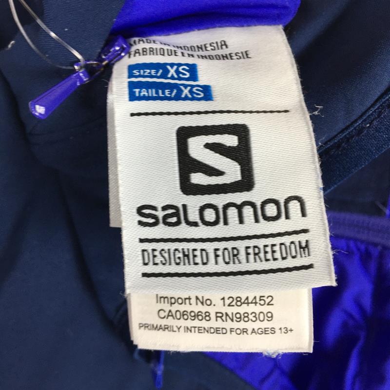 【女式 XS 紫色】Salomon Drifter 中裙 PrimaLoft 隔热下装 双面 L38256000 女式裙子下装