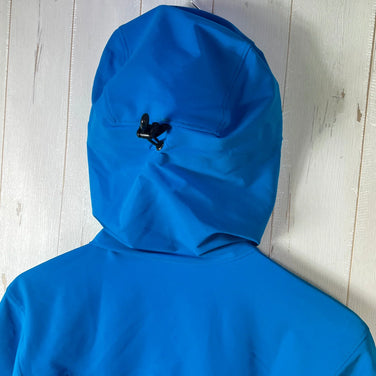 Arcteryx Gamma LT Hoody, Men's, Size Small, Blue, Adriatic Blue, Nylon, Softshell Jacket, Outerwear, z00053910, Adriatic Blue