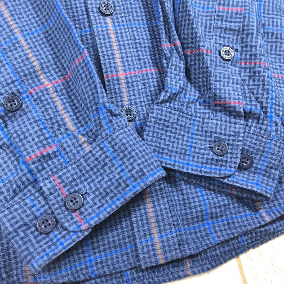 【Men's M ネイビー系】 Patagonia ( パタゴニア ) ロングスリーブ ピマコットン シャツ Long-Sleeved Pima Cotton Shirt 53837 International Men's OCY コットン ロングスリーブシャツ イ