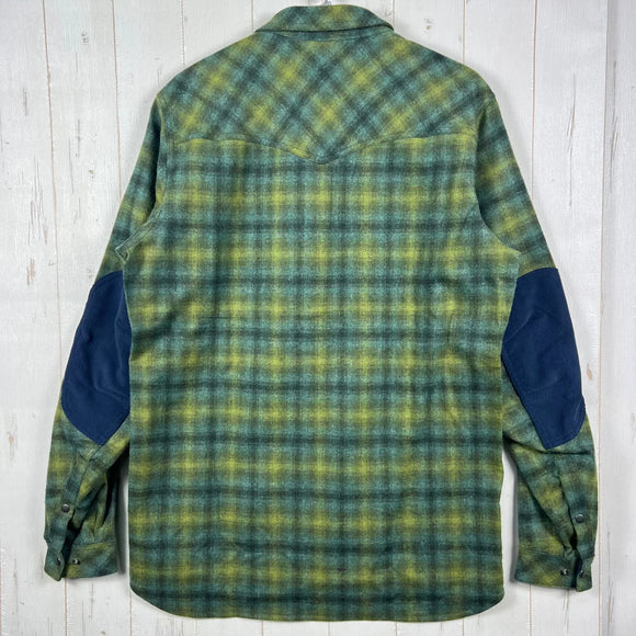 【Men's S カーキグリーン系】 Norrona ( ノローナ ) タモック ウール シャツ メンズ Tamok Wool Shirt M's 1206-19 3001 ROSIN z00056110 3001 ROSIN ウール ロングスリーブシャツ インナー シャ