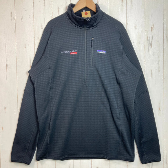 【Men's L ブラック系】 2022 Patagonia ( パタゴニア ) アールワン プルオーバー R1 Pullover 企業ユニフォーム系 入手困難 Silversea Expeditions ウェア トップス アウター ジャケット フリース z0005