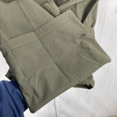 Montbell Convertible Cargo Pants, Men's Small, Green. Khaki Green Nylon. (z00054065)
