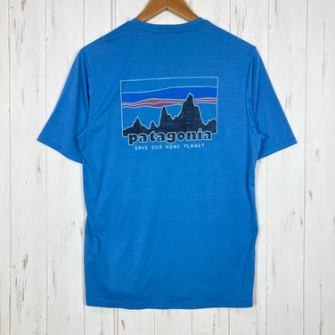 【Men's XS ブルー系】 2026 Patagonia ( パタゴニア ) キャプリーン クール デイリー シャツ '73 スカイライン Capilene Cool Daily Shirt - '73 Skyline SHRX ( Shore Blue - L