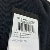 【Unisex OneSize ブラック系】 Arcteryx ( アークテリクス ) バード ワード トーク Bird Word Toque ポリエステル X000006644 Unisex ビーニー ヘッドウェア ウェア小物 ウェア - 【公式】2ndGEAR（セカンドギア）Webショップ【登山用品・アウトドア用品専門 買取販売店】