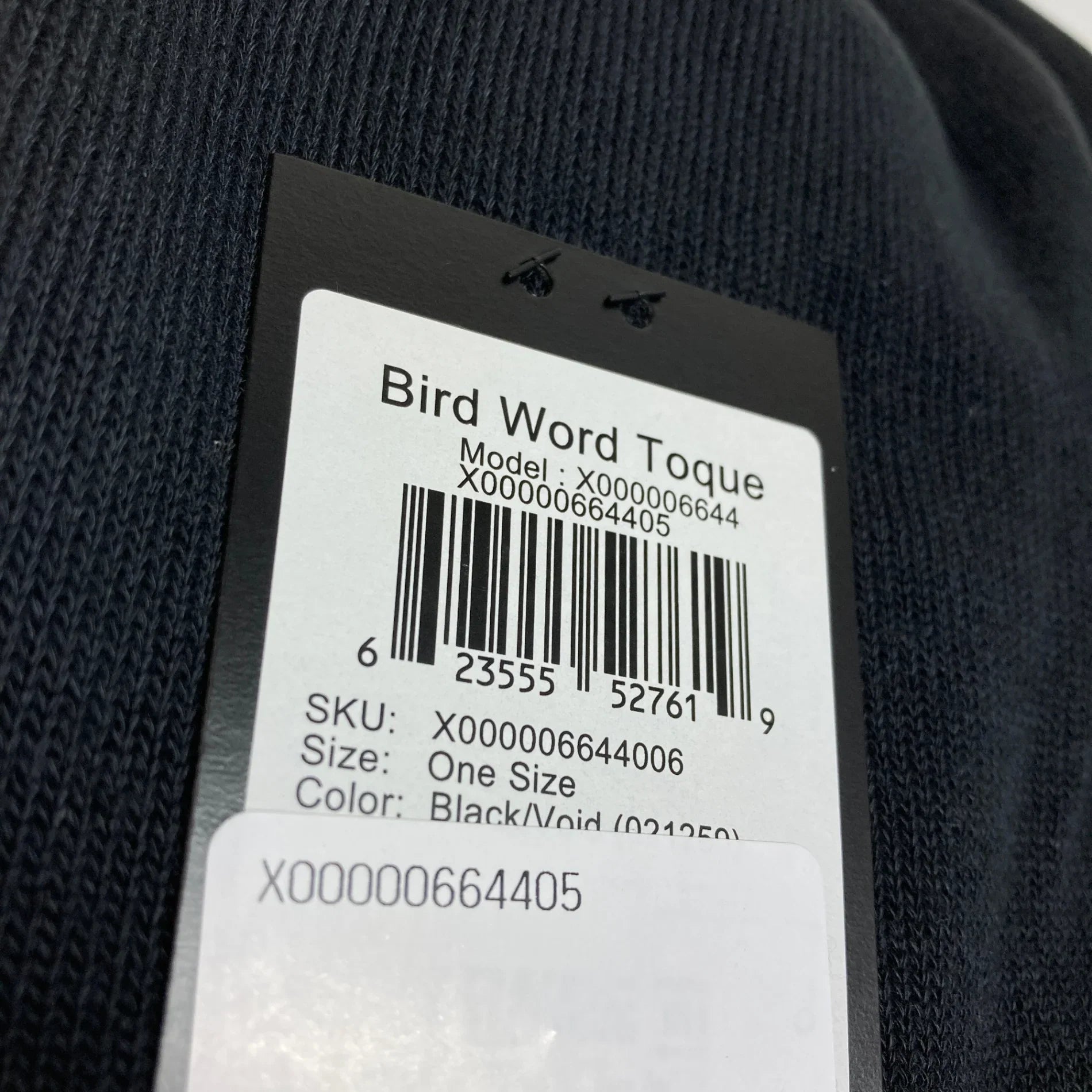 【Unisex OneSize ブラック系】 Arcteryx ( アークテリクス ) バード ワード トーク Bird Word Toque ポリエステル X000006644 Unisex ビーニー ヘッドウェア ウェア小物 ウェア - 【公式】2ndGEAR（セカンドギア）Webショップ【登山用品・アウトドア用品専門 買取販売店】