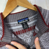 【Women's S ブラウン系】 Patagonia ( パタゴニア ) ウール ニットセーター ジップアップ Wool Knit Sweater Zip-Up 生産終了モデル 入手困難 ウェア トップス インナー シャツ ロングスリーブシャツ ウール z000550