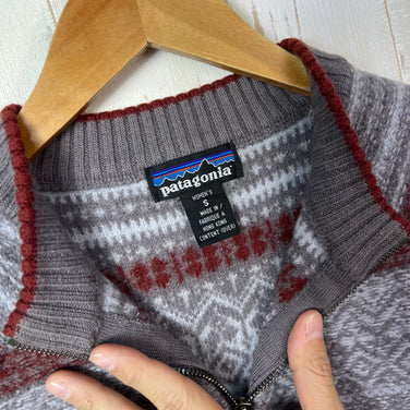 【Women's S ブラウン系】 Patagonia ( パタゴニア ) ウール ニットセーター ジップアップ Wool Knit Sweater Zip-Up 生産終了モデル 入手困難 ウェア トップス インナー シャツ ロングスリーブシャツ ウール z000550