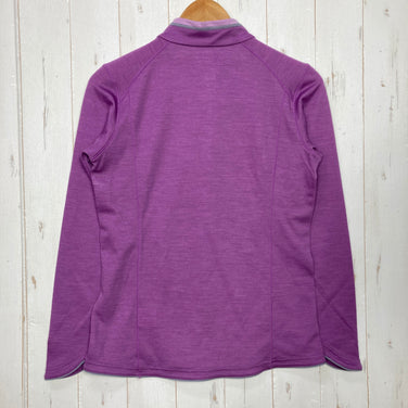 【Women's M パープル系】 Foxfire ( フォックスファイヤー ) TS ウール ハーフジップ TS Wool Half Zip トランスウェットウール / メリノウール混 ポリエステル ウェア トップス インナー シャツ ロングスリーブシャツ 化繊 z0
