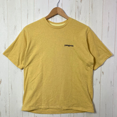 【Men's S Yellow】 2022 Patagonia Fitz Roy Horizons Responsibili-Tee SUYE Cotton Wear Top Inner Shirt Short