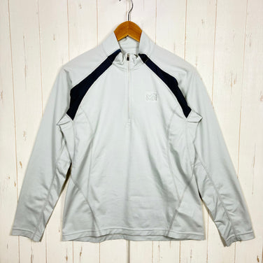 【Women's XL ブルー系】 Millet ( ミレー ) LD LTK ビョウカン ジップ ロングスリーブ ポリエステル ウェア トップス インナー シャツ ロングスリーブシャツ 化繊 z00055026  化繊 ロングスリーブシャツ インナー シャツ トップス