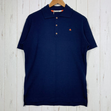 [Men's M Navy] Aclima Leisure Wool Pique Shirt 106813 232 Navy Blazer z00058206 232 Navy Blazer Wool Short Sleeve