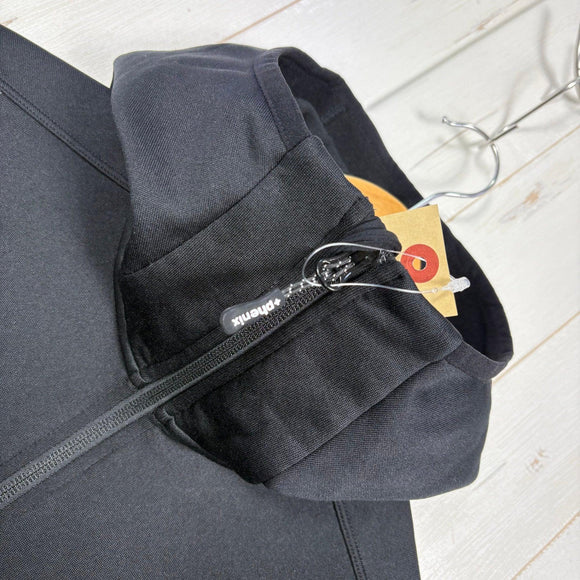 【Men's S ブラック系】 Phenix ( フェニックス ) パワー ストレッチ ジップ アップ フーディ POWER STRETCH ZIP UP HOODY プラスフェニックス ポリエステル ウェア トップス アウター ジャケット フリース ポーラテック・