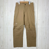 【Men's 28 ベージュ系】 Arcteryx ( アークテリクス ) クロニン コットン パンツ Cronin Cotton Pant Canvas コットン ウェア ボトムス ロングパンツ ソフトシェル z00056389 Canvas ソフトシェル ロングパ