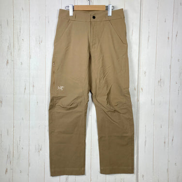 【Men's 28 ベージュ系】 Arcteryx ( アークテリクス ) クロニン コットン パンツ Cronin Cotton Pant Canvas コットン ウェア ボトムス ロングパンツ ソフトシェル z00056389 Canvas ソフトシェル ロングパ