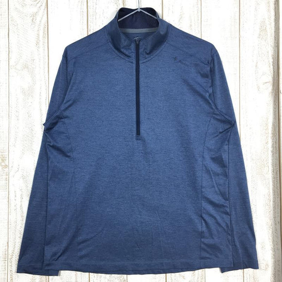 【Men's M ネイビー系】Foxfire ( フォックスファイヤー ) スコーロン ファインタッチ ハーフジップ Sc Fine Touch Half Zip ロングスリーブ シャツ 5215015 Asian Men's 化繊 ロングスリーブシャツ インナー シャツ トップス ウェア - 【公式】2ndGEAR（セカンドギア）Webショップ【登山用品・アウトドア用品専門 買取販売店】