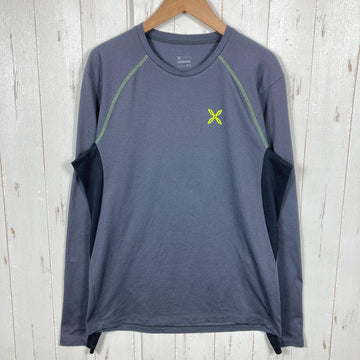 【Men's S グレー系】 Montura ( モンチュラ ) アンダー ファースト マグリア Under First Maglia ウェア トップス インナー シャツ ロングスリーブシャツ 化繊 z00054159  化繊 ロングスリーブシャツ インナー シャ
