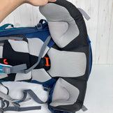 【Women's OneSize ブルー系】 Deuter ( ドイター ) エアーコンタクト プロ 65+15 SL Air Contact Pro 65+15 SL デニム / ミッドナイト ナイロン バッグ ストレージ バックパック 容量【55L～79L】 z0006005