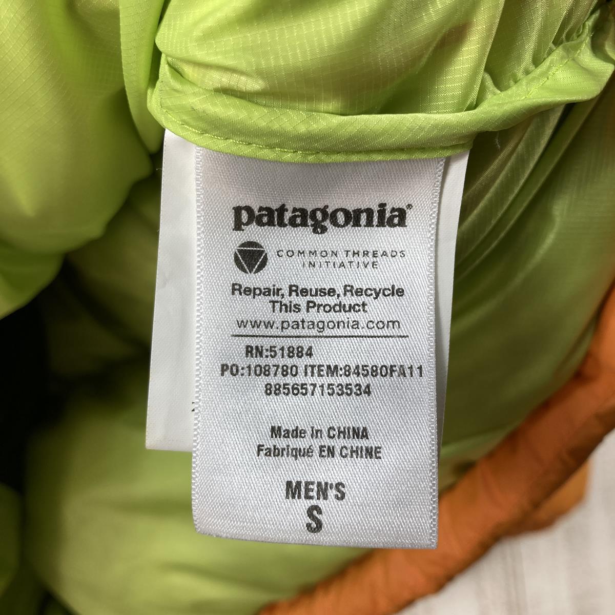 【男款S橙】Patagonia Fitz Roy 羽绒连帽衣 800Fp 羽绒服派克大衣 停产型号难获 84580 国际男款 M