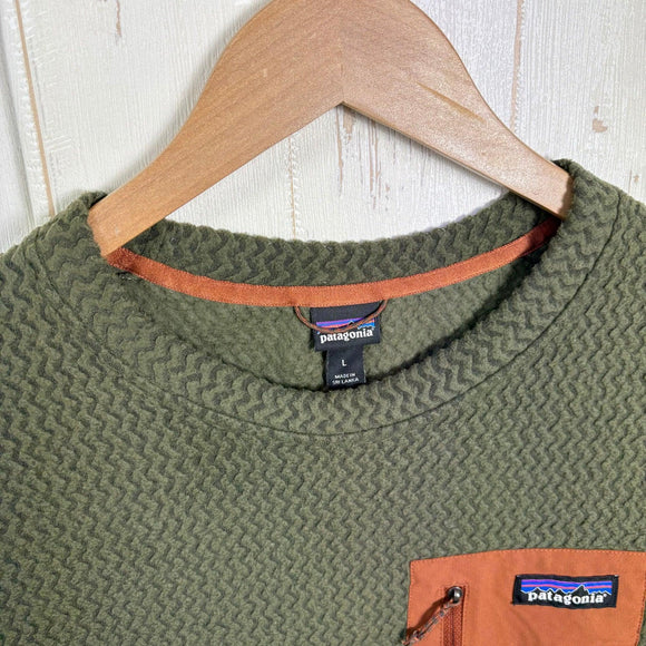 【Men's L グリーン系】 2022 Patagonia ( パタゴニア ) R1エア クルー BSNG ポリエステル ウェア トップス アウター ジャケット フリース z00059050 BSNG フリース アウター ジャケット トップス ウェア