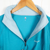 【Women's M ブルー系】 Montbell ( モンベル ) ウイックロン ジップ シャツ WIC. Zip Shirt ポリエステル ウェア トップス インナー シャツ ロングスリーブシャツ 化繊 z00052699 化繊 ロングスリーブシャツ インナー - 【公式】2ndGEAR（セカンドギア）Webショップ【登山用品・アウトドア用品専門 買取販売店】